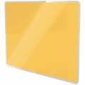 Tabule magnetická Leitz Cosy 60x40 cm, skleněná, žlutá