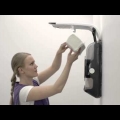 Video: Zásobník na skládané ručníky Katrin Inclusive M, bílý