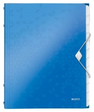 Kniha třídicí Leitz WOW 12ti dílná, modrá