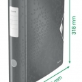 Pořadač mobilní Leitz 180° Active WOW, 82 mm, žlutý