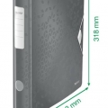 Pořadač mobilní Leitz 180° Active WOW, 65 mm, zelený