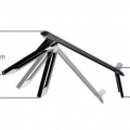 Podstavec pod notebook Fellowes I-Spire Quick Lift, černý