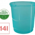 Koš odpadkový Esselte Colour´Breeze, 14 l, modrý