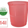 Koš odpadkový Esselte Colour´Breeze, 14 l, korálový