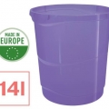 Koš odpadkový Esselte Colour´Breeze, 14 l, levandulový