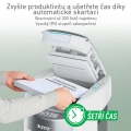 Stroj skartovací Leitz IQ OptiMax SmallOffice 200 (2x5 mm)