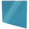Tabule magnetická Leitz Cosy 80x60 cm, skleněná, modrá