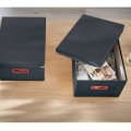 Krabice Leitz Click-N-Store Cosy, velikost M, šedá