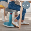 Stolička ergonomická balanční Leitz Cosy Ergo, modrá