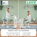 Stůl Leitz Ergo 65 x 46 cm, výškově stavitelný, skládací
