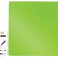 Tabule magnetická popisovací Nobo 360x360 mm, zelená