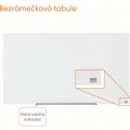 Tabule magnetická Nobo, skleněná, úhlopříčka 57" (144 cm)