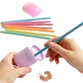 Ořezávátko Kores Deposito Pastel, dvojité, mix barev