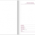 Diář Aprint, denní, A5, modrý 2027