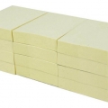 Bloček samolepicí Stick´n FSC 38x51 mm, 12x100 lístků, žlutý