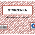 Tiskopis Stvrzenka, A6, samopropisovací, 50 listů