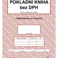 Tiskopis Pokladní kniha bez DPH, samopropisovací