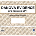 Tiskopis Daňová evidence pro neplátce DPH, A4