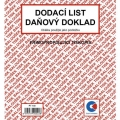 Tiskopis Dodací list daňový doklad, A5, samopropisovací