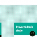 Tiskopis Provozní deník stroje, A4, 22 listů, OPTYS