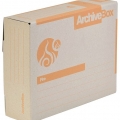 Box archivní Emba A4 Fire, 320x260x90 mm, oranžový