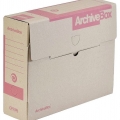 Box archivní Emba A4 Ether, 320x260x90 mm, růžový