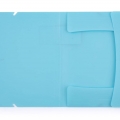 Složka tříklopá Pastelini s gumou, A4, modrá