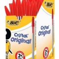 Pero kuličkové BiC Cristal Original, 1 mm, červené