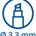 Zvýrazňovač Centropen 2822, oranžový