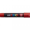 Popisovač Posca PC-1M, akrylový, 0,7 mm, červený