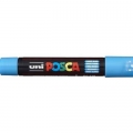 Popisovač Posca PC-1M, akrylový, 0,7 mm, světlý modrý