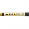 Popisovač Posca PC-3M, akrylový, 0,9-1,3 mm, zlatý