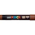 Popisovač Posca PC-5M, akrylový, 2,5 mm, hnědý