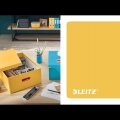 Video: Krabice Leitz Click-N-Store Cosy, velikost L, žlutá