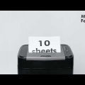Video: Stroj skartovací AT-140AF (2 x 12 mm)