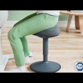 Video: Stolička balanční Leitz Ergo, tmavá šedá