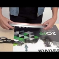 Video: Lišta prezentační Durafix 210 mm, magnetická, 5 ks
