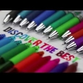 Video: Pero gelové Pentel EnerGel BL77, modré