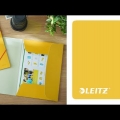 Video: Mapa odkládací Leitz Cosy A4, tříklopá, s gumičkou, modrá