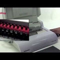 Video: Stroj na hřebenovou vazbu Fellowes Pulsar e300