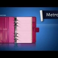 Video: Diář Filofax Metropol A5, černý