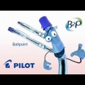 Video: Roller gelový Pilot BG B2P, modrý