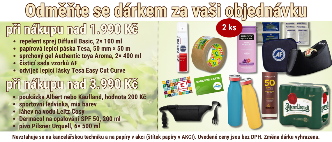 Dárky k objednávce 