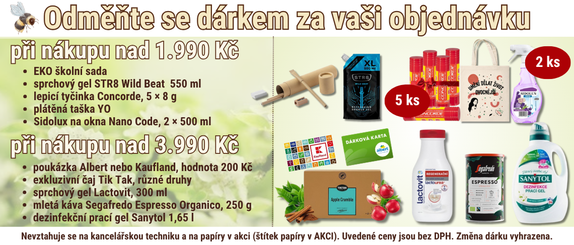 Dárky k objednávce 