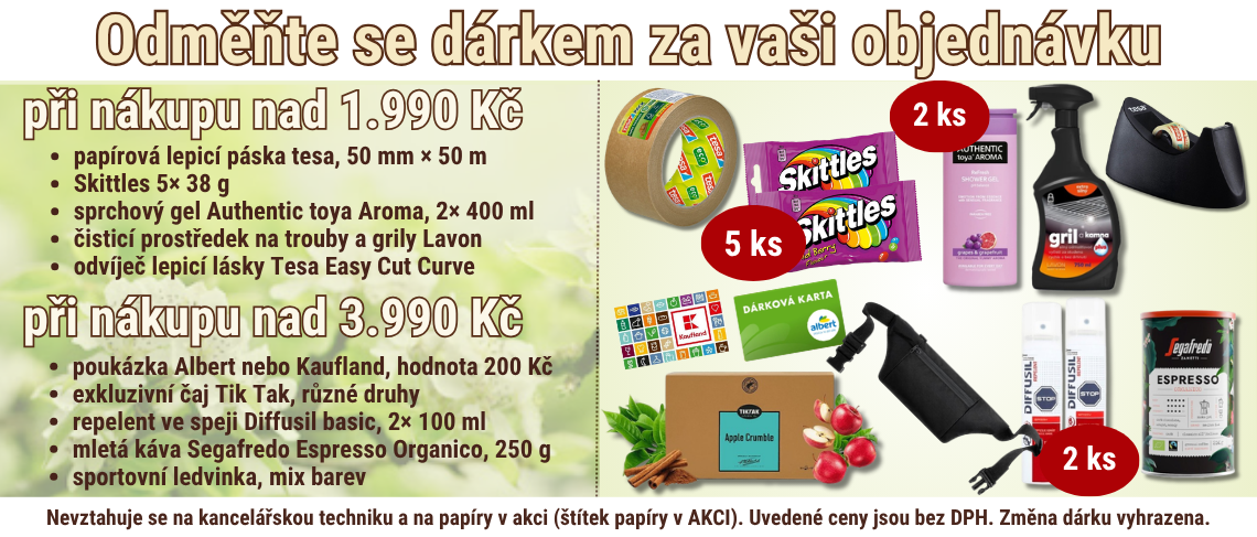 Dárky k objednávce 