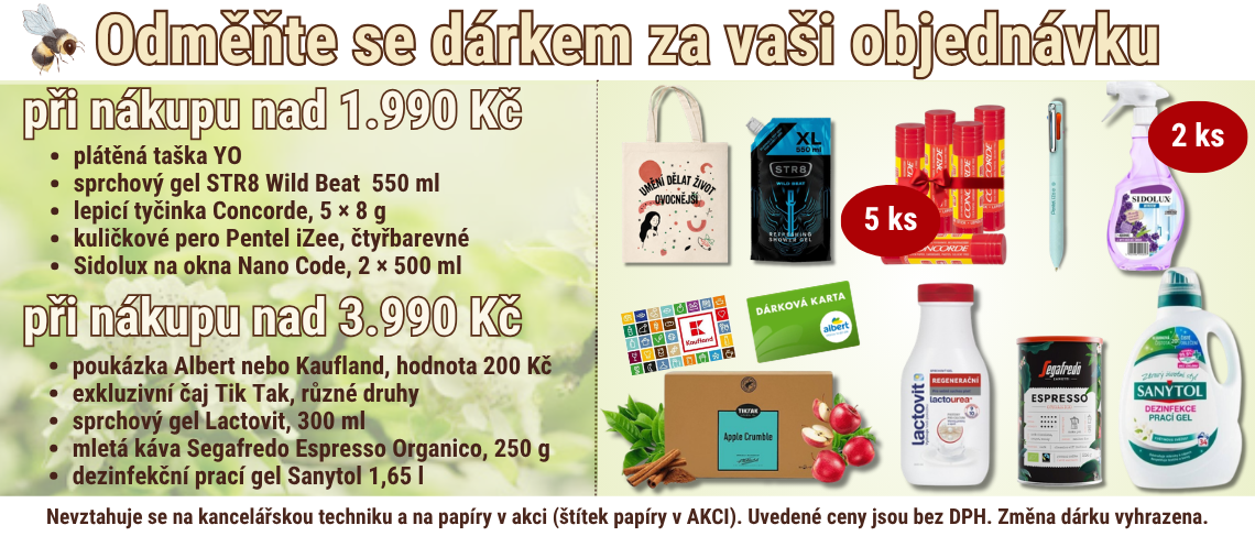 Dárky k objednávce 