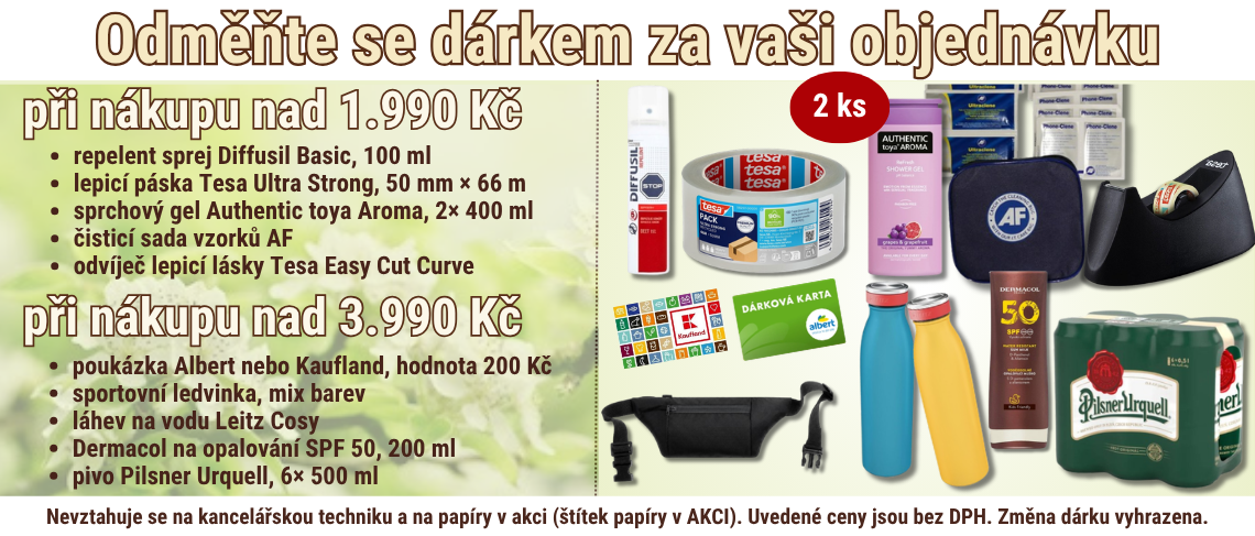 Dárky k objednávce 