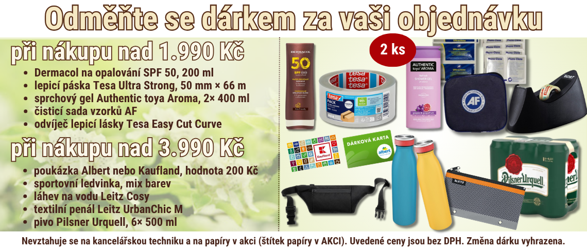 Dárky k objednávce 