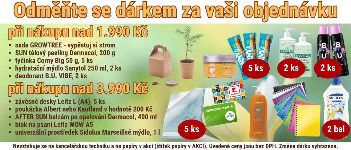Dárky k objednávce 