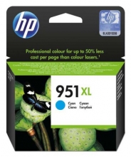 Cartridge HP 951XL pro Officejet Pro 8100, cyan